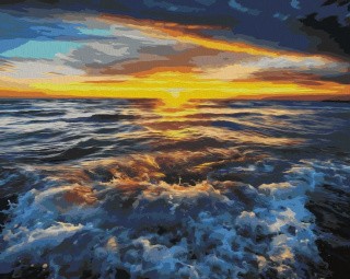 Картина по номерам «Океан на закате» Картина по номерам «Океан на закате»