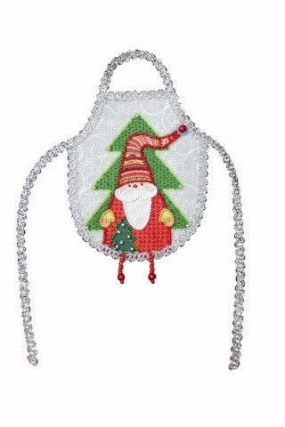 Набор для вышивания «Дед Мороз красный нос. Фартук»