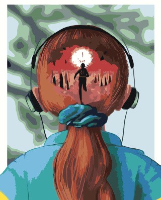 Картина по номерам ОСД Очень странные дела