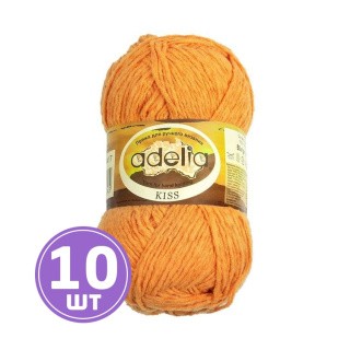 Пряжа Adelia KISS (17), рыжий, 10 шт. по 50 г Пряжа Adelia KISS (17), рыжий, 10 шт. по 50 г