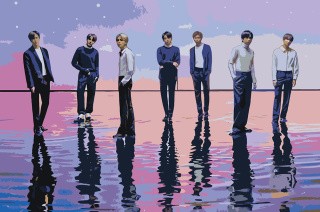 Картина по номерам «Корейская K-POP группа BTS 2» Картина по номерам «Корейская K-POP группа BTS 2»