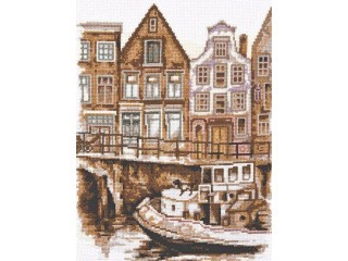 Набор для вышивания «Набережная Амстердама»