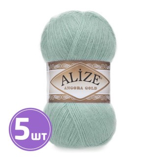 Пряжа ALIZE Angora Gold (462), светлая полынь, 5 шт. по 100 г Пряжа ALIZE Angora Gold (462), светлая полынь, 5 шт. по 100 г