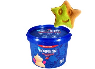 Космический песок оранжевый 500 гр, меняет цвет Космический песок оранжевый 500 гр, меняет цвет