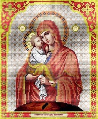 Рисунок на ткани «Богородица Почаевская» Рисунок на ткани «Богородица Почаевская»