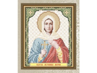 Рисунок на ткани «Св. Мученица Марфа»