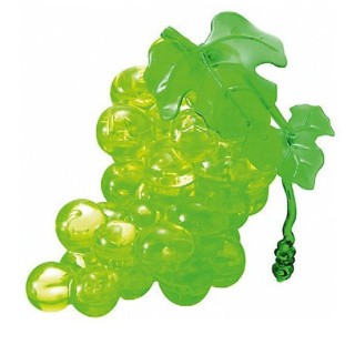 3D Головоломка «Виноград зеленый», Crystal Puzzle