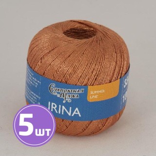 Пряжа Семеновская Irina (1077), красная глина 5 шт. по 100 г Пряжа Семеновская Irina (1077), красная глина 5 шт. по 100 г