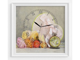 Набор для вышивания часов «Сердце времени»