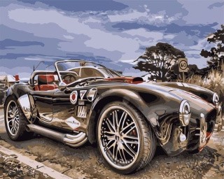 Картина по номерам «Гоночный автомобиль» Картина по номерам «Гоночный автомобиль»