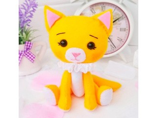 Набор для шитья игрушки «Котенок Апельсинка»