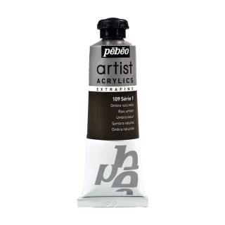 Краска акриловая Pebeo Artist Acrylics extra fine №1 (Умбра натуральная), 37 мл