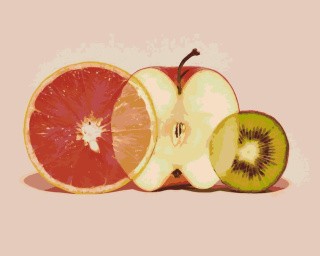 Картина по номерам «Вкусное пересечение» Картина по номерам «Вкусное пересечение»