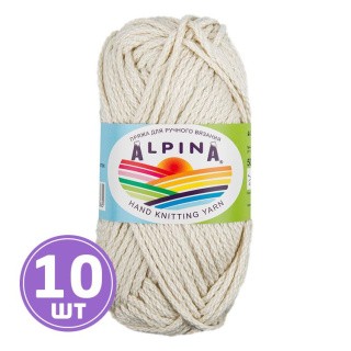 Пряжа Alpina GARRY (09), кварц, 10 шт. по 50 г