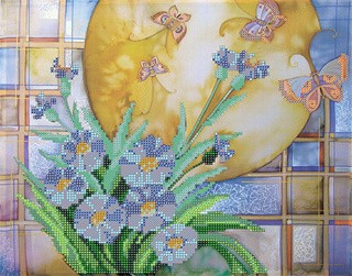 Рисунок на ткани «Весенний букет» Рисунок на ткани «Весенний букет»