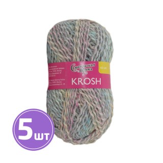 Пряжа Семеновская Krosh (Крош), (12010), перламутровый-мультиколор, 5 шт. по 50 г Пряжа Семеновская Krosh (Крош), (12010), перламутровый-мультиколор, 5 шт. по 50 г