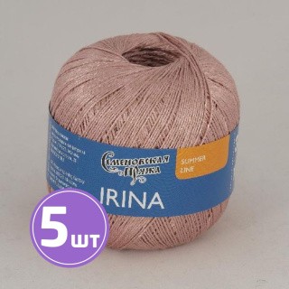 Пряжа Семеновская пряжа Irina (913), светлый какао, 5 шт. по 100 г Пряжа Семеновская пряжа Irina (913), светлый какао, 5 шт. по 100 г