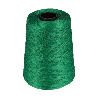 Мулине для вышивания, 100% хлопок, 480 г, 1800 м, цвет: №0414 зеленый, Gamma