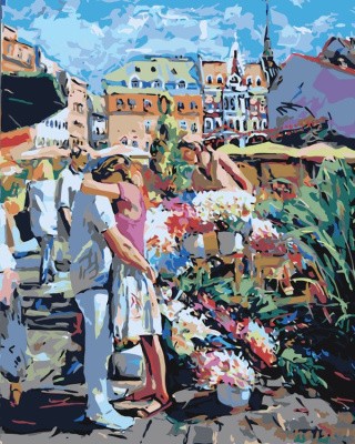 Картина по номерам «Встреча» Картина по номерам «Встреча»