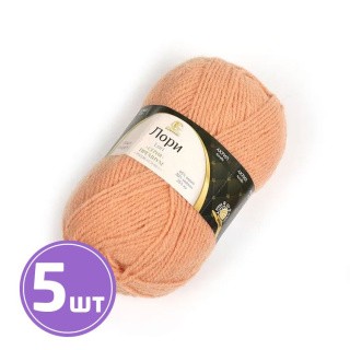 Пряжа Камтекс Лори (036), абрикос, 5 шт. по 50 г Пряжа Камтекс Лори (036), абрикос, 5 шт. по 50 г