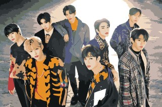 Картина по номерам «Stray Kids Стрей Кидс: Группа 4» Картина по номерам «Stray Kids Стрей Кидс: Группа 4»