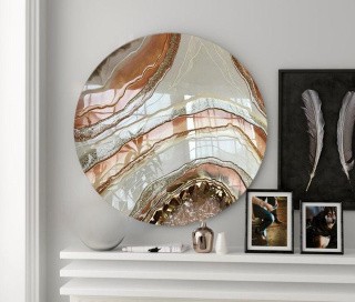 Набор для создания картины эпоксидной смолой Geode, Art Blong