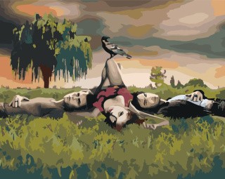 Картина по номерам «Дневники вампира: Постер» Картина по номерам «Дневники вампира: Постер»