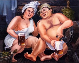 Картина по номерам «С легким паром!» Картина по номерам «С легким паром!»