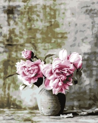 Картина по номерам «Пионы» Картина по номерам «Пионы»