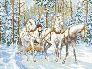 Рисунок на ткани «Тройка» Рисунок на ткани «Тройка»