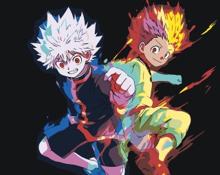 Картина по номерам «Аниме: Яркие герои» Картина по номерам «Аниме: Яркие герои»