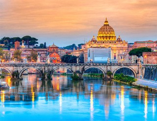 Картина по номерам «Мост в Риме»