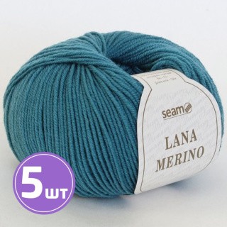 Пряжа SEAM LANA MERINO (45), светло-изумрудный, 5 шт. по 50 г