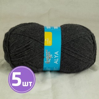 Пряжа Семеновская Alya (245), темный маренго, 5 шт. по 100 г Пряжа Семеновская Alya (245), темный маренго, 5 шт. по 100 г