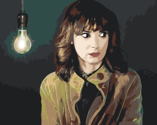 Картина по номерам «Очень странные дела: Джойс Байерс - Вайнона Райдер»