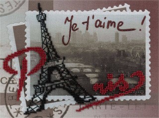 Набор для вышивания «Воспоминания о Париже»