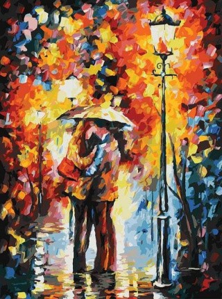 Картина по номерам «Осеннее свидание»