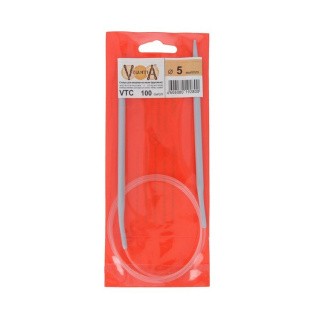 Спицы круговые, металл, 5 мм, 100 см, Visantia Спицы круговые, металл, 5 мм, 100 см, Visantia