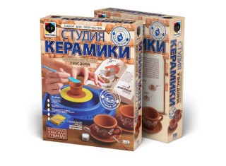 Набор для творчества «Студия керамики. Кофейный сервиз» Набор для творчества «Студия керамики. Кофейный сервиз»