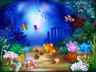 Набор для вышивания «Подводный мир»
