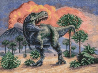 Набор для вышивания «Тираннозавр»