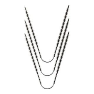 Спицы гибкие чулочные 21 см, металл, d 4 мм, Gamma