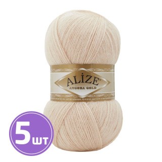 Пряжа ALIZE Angora Gold (841), камея, 5 шт. по 100 г