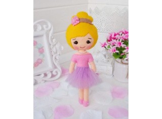 Набор для шитья игрушки «Балерина Амели» Набор для шитья игрушки «Балерина Амели»