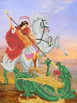 Рисунок на ткани «Святой Георгий» Рисунок на ткани «Святой Георгий»