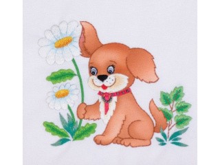 Набор для вышивания «Романтичный щенок»