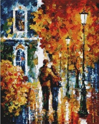 Алмазная вышивка «Осенний променад» Алмазная вышивка «Осенний променад»
