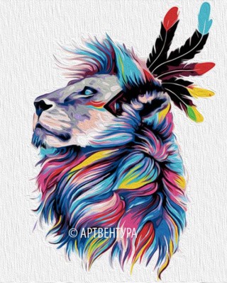 Картина по номерам «Король львов» Картина по номерам «Король львов»