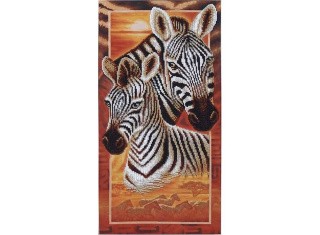 Набор вышивки бисером «Африка. Зебры» Набор вышивки бисером «Африка. Зебры»
