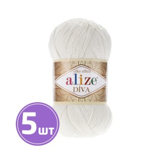 Пряжа ALIZE Diva Silk effekt (450), перламутровый, 5 шт. по 100 г Пряжа ALIZE Diva Silk effekt (450), перламутровый, 5 шт. по 100 г